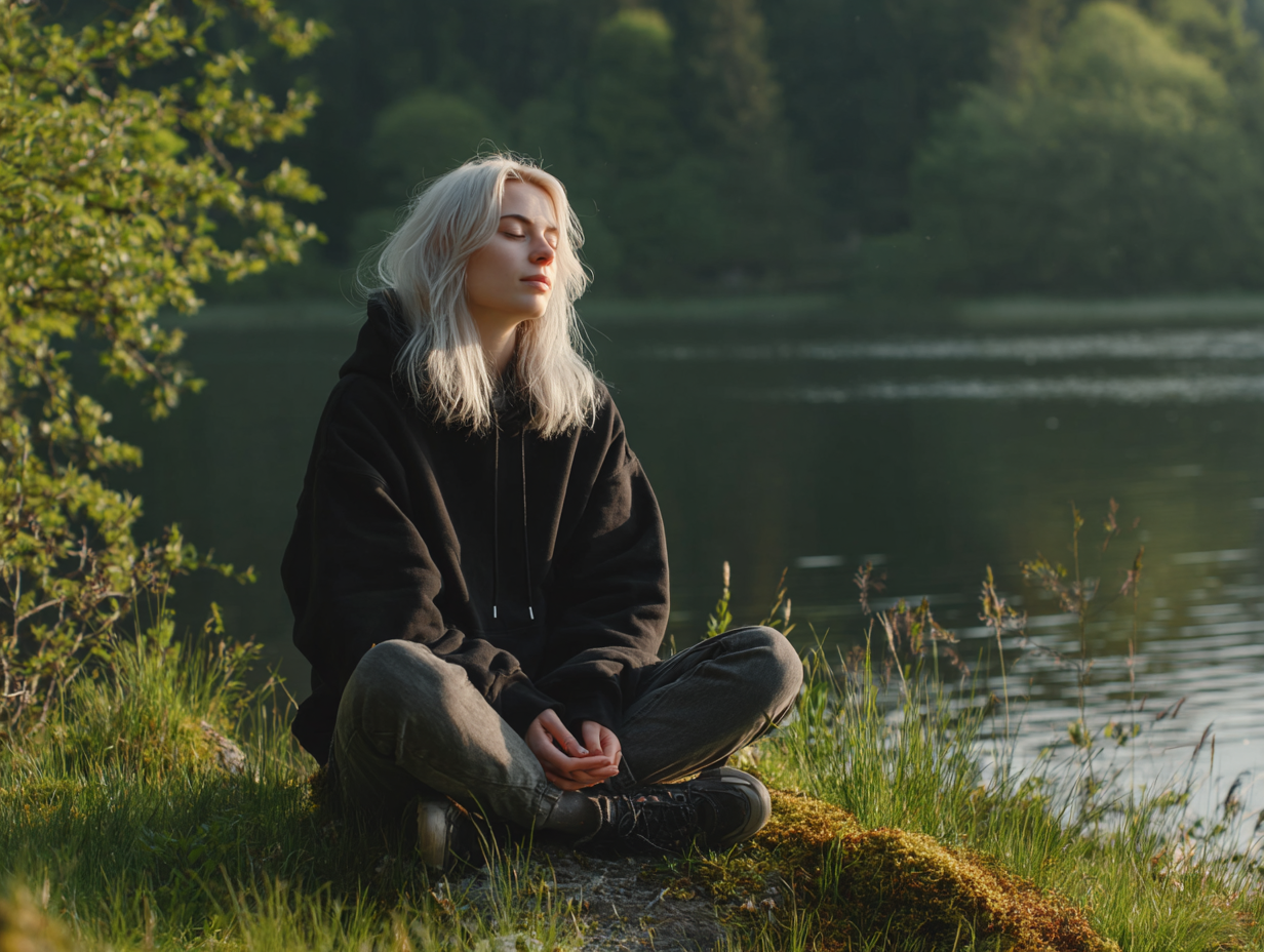 Pokojné jógové štúdio s prírodným svetlom